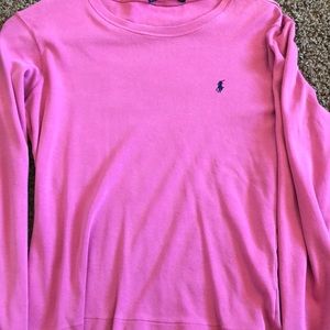 Long sleeve pink Ralph Lauren